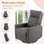 Canapé simple manuel inclinable Winback