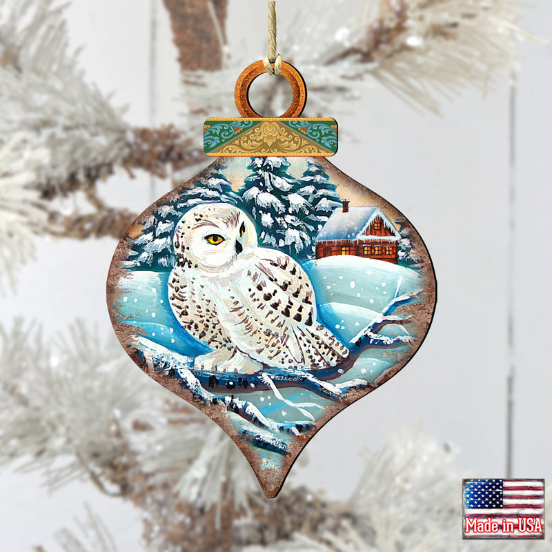 Ornement faîteau Tidaholm Owl