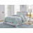 Percale Ring Stitch Printed Comforter Set-1907301335