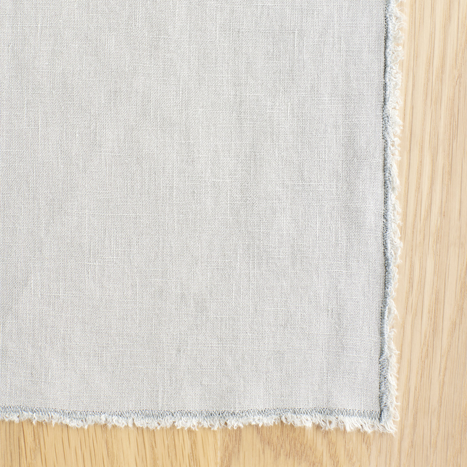 Zadia 72" Linen Table Runner, Blue/Gray