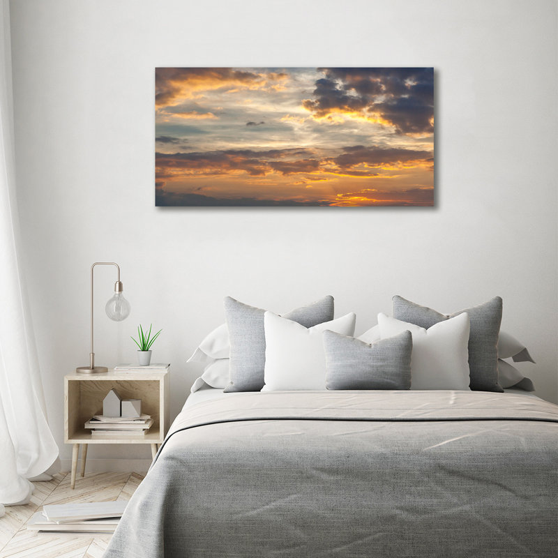 Sunset - No Frame Print on Canvas
