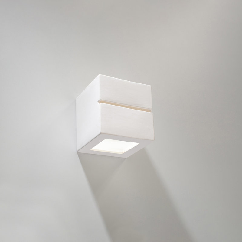 Ceramic Flush Mounted Sconce