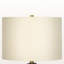 Lampe de table avec abat-jour gris en céramique et métal beige Helsa H 26,51 po x l 14,85 po x P 14,79 po