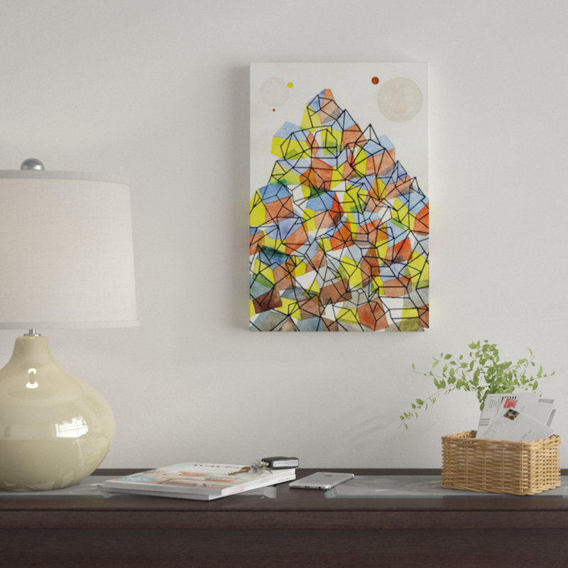 « domus », impression sur toile, H 18 po x l 12 po x P 1,5 po, Toile tendue, Pas de tapis