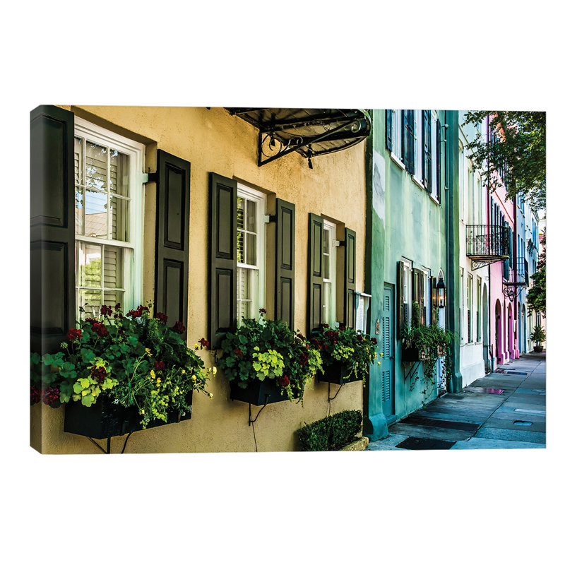 Charleston - Print, 101.6 cm H x 66.04 cm W x 1.91 cm D, Wrapped Canvas
