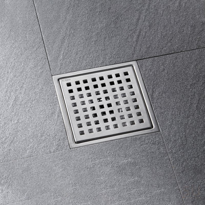 6 Inch Grid Shower Floor Drain