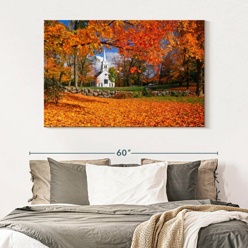 Couleurs d'automne Arney New Hampshire, H 34 po x l 51 po