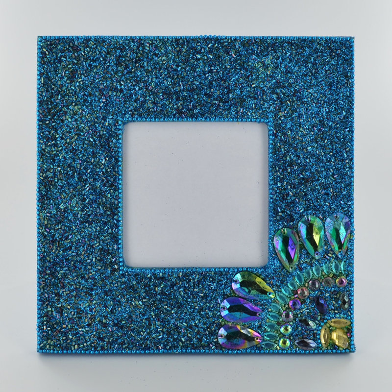 Nielsen Blue Reclaimed Wood Picture Frame
