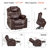 Courtois Medium Power Recliner Lift Chair with Massage and Heat, Faux Leather-1904914341