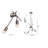 Kinlaw 3-Light Modern Sputnik Wall Sconce-29552780