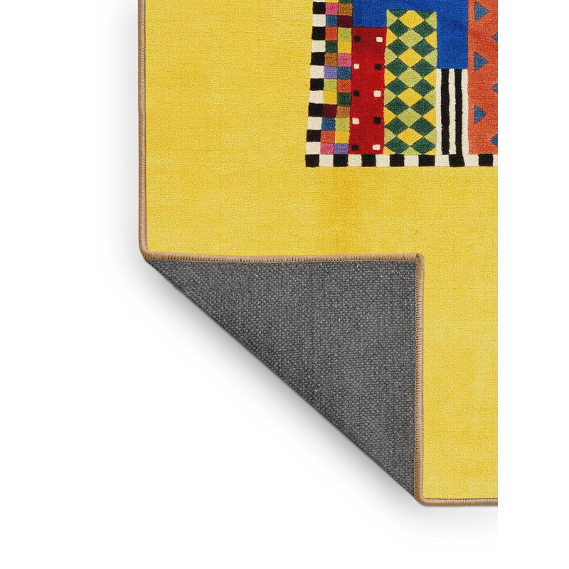 Abstract Indoor Rug, Rectangle 5' x 8'