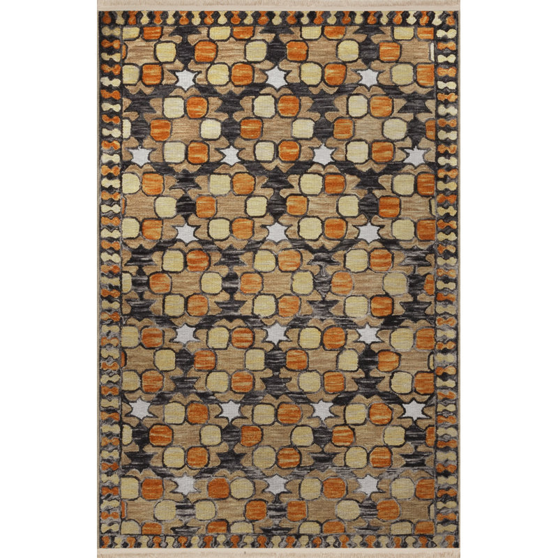 Tapis rectangulaire Wilona, Rectangle 2 pi 8 po x 5 pi