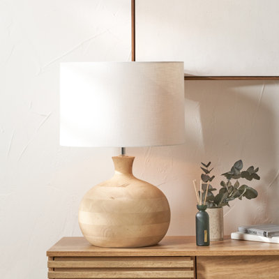 Kiah Wood Table Lamp