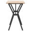 vidaXL Dining Table Y-Frame Solid Wood Pine and Steel-105676199
