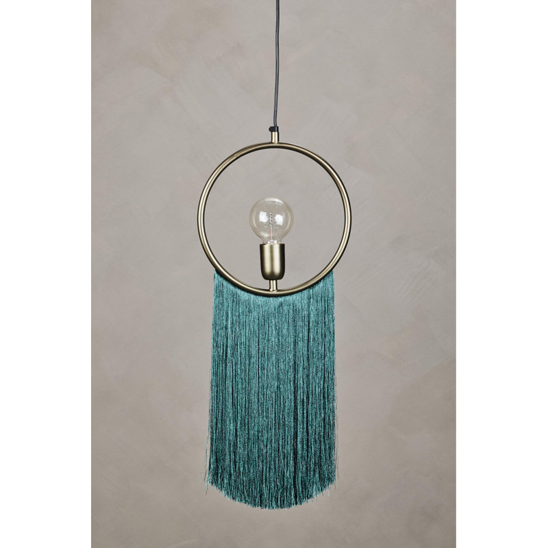 1 - Light Gold Unique/Statement Pendant
