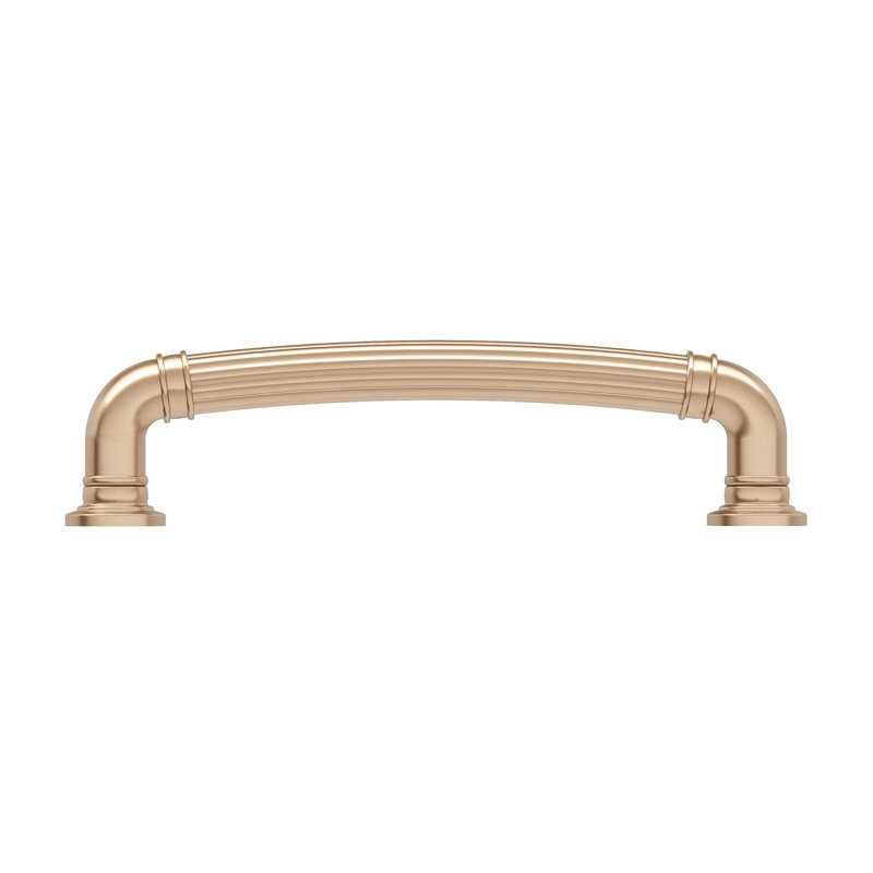 Poignée de type barre en métal, Bronze champagne, 5 1/16"
