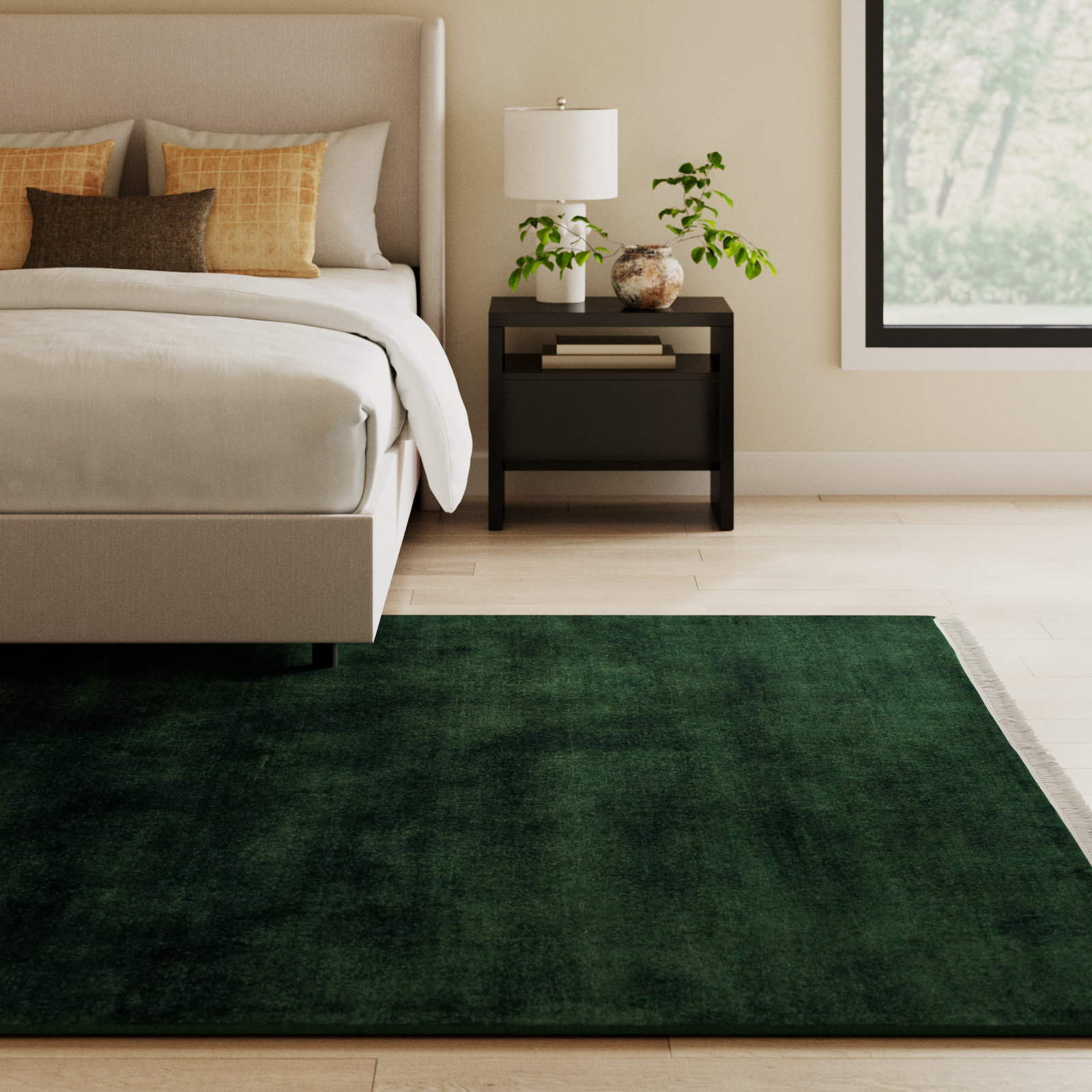 Clio Hand-Woven Wool Rug, Rectangle 8' x 10'