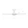 54" Blitzen 3 - Blade Smart Ceiling Fan With Remote Control Included, Works With Google Assistant, Amazon Alexa, iOS And Android APP