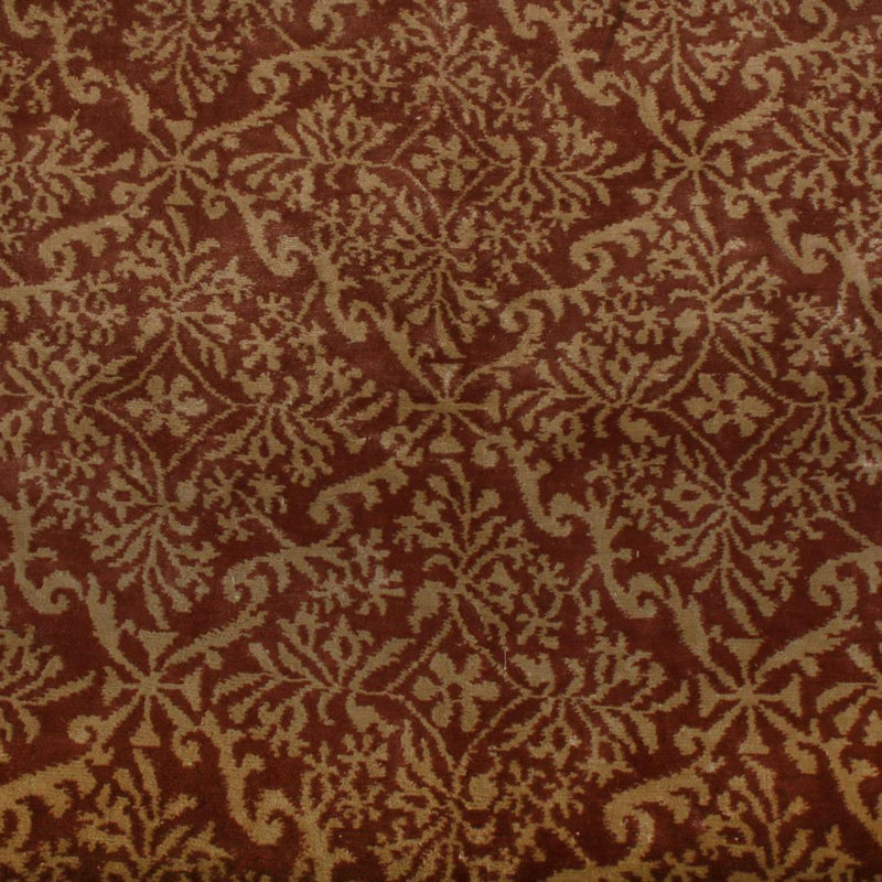 Handmade Silk and Wool Area Rug