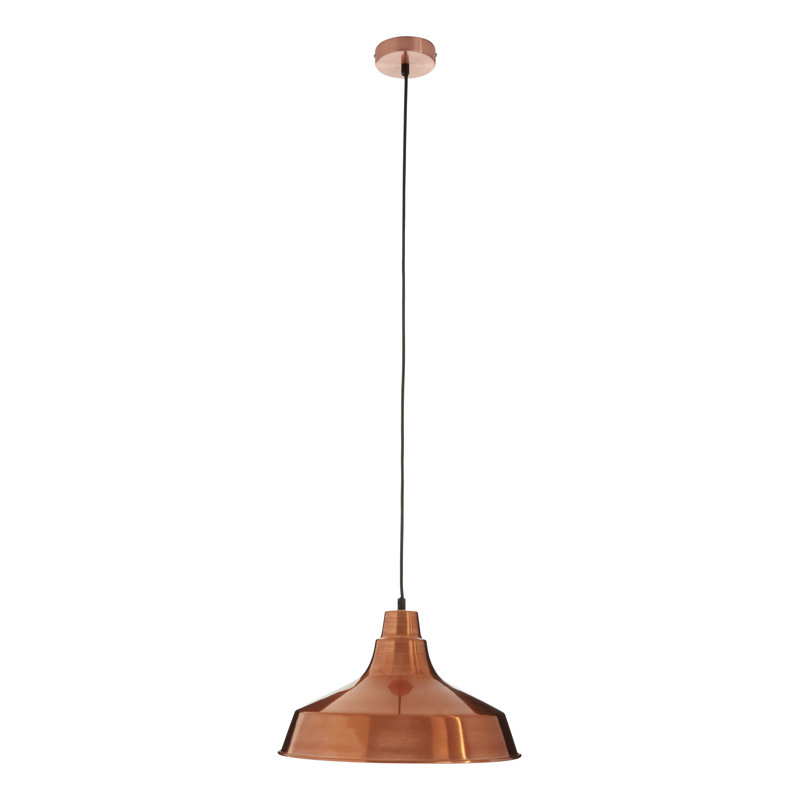 Reese 1 - Light Copper Dome Pendant