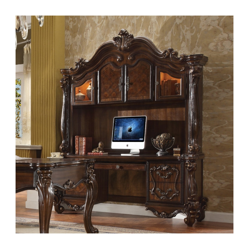 ACME Versailles Executive Mishell w/Hutch, Cherry Oak, Cherry