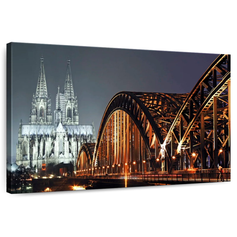 Pont vers la cathédrale de Cologne