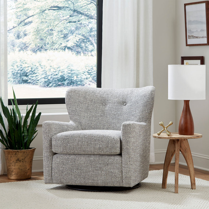 Fauteuil oscillant pivotant Bendigo, Rosewood Performance Weave