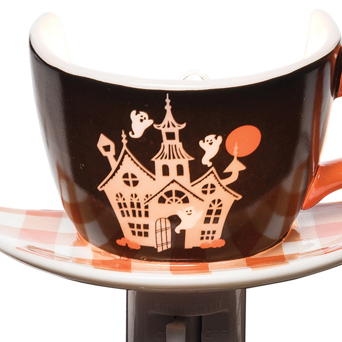 Halloween Teacup Night Light