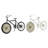 Metal Bike Decorative Multi Colored Clock Set-1073069073