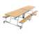 AmTab Manufacturing Corporation 145'' Rectangle Bench Cafeteria Table