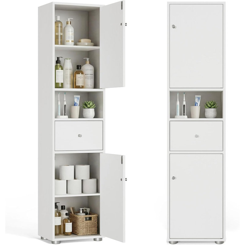 Medium Density Fiberboard (MDF) Rectangle Accent Cabinet