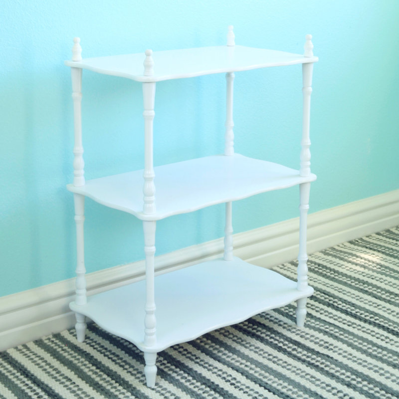 Etagere Bookcase, White