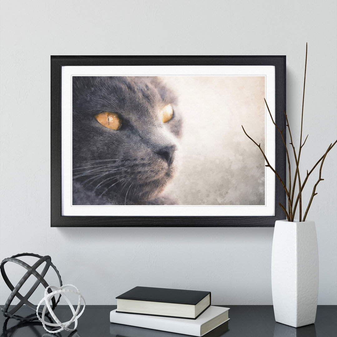 British Shorthair Cat Vol.2 - Picture Frame Painting