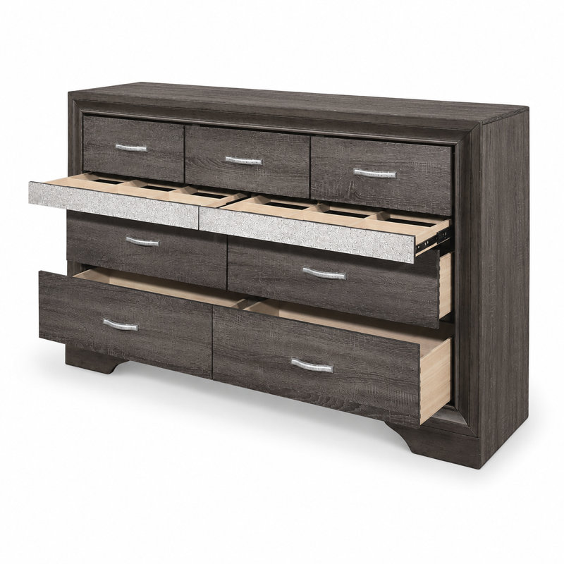 Ghugas 63'' Wide 7-Drawer Dresser