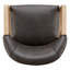 Tabouret de comptoir en similicuir Daina-112576562