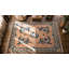 Antique 5 Chinese Dragons Wool Pile Hand Knotted Ningxia Rug