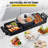 VEVOR 28" 2 in 1 Electric Grill and Hot Pot Combo