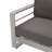CAPE CORAL 2 SEATER SOFA W/ METAL TRAY-1308061296