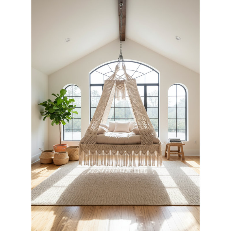 Porch Swing with Canopy