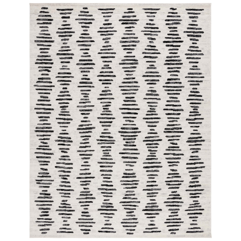 Castonguay Geometric Indoor Rug, Rectangle 2' x 5'