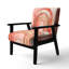 Chaise d'appoint abstraite Art Deco-755236239