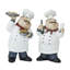 Ensemble de 2 figurines en polystone Millsté