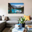 Iconic Moraine Lake par Matteo Colombo - Impression sur toile tendue sur châssis-74381870-74381867-74381868