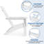 Chaise Adirondack pliable Heimo-644389373