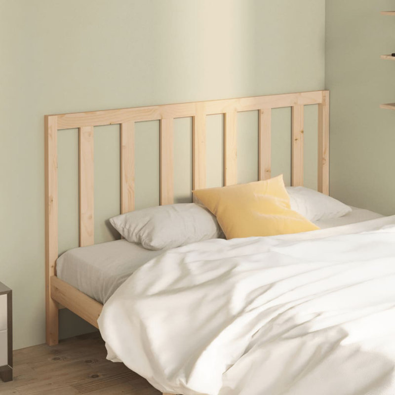 Redner UK Small Double - DE 120 X 190 Cm Solid Wood Headboard, Brown, Small Double (4')