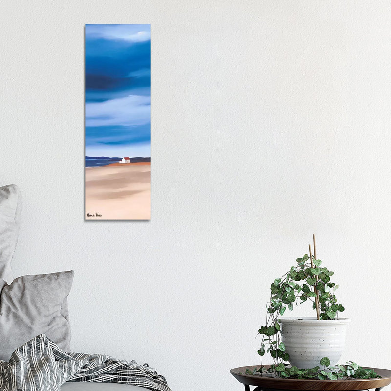Blue Sky I by Hans Paus - Wrapped Canvas Panoramic Gallery-Wrapped Canvas Giclée, 30.48 cm H x 91.44 cm W x 1.91 cm D