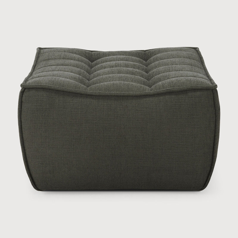 N701 Square Ottoman, Moss