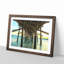Under the Pier in Newport Beach - Picture Frame Graphic Art Print-56734471-56734475