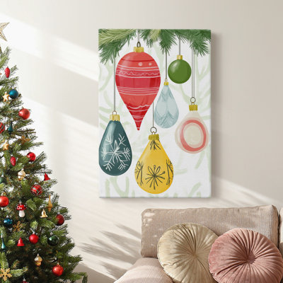 Christmas Holiday Art - Gallery Wrapped Canvas CVI