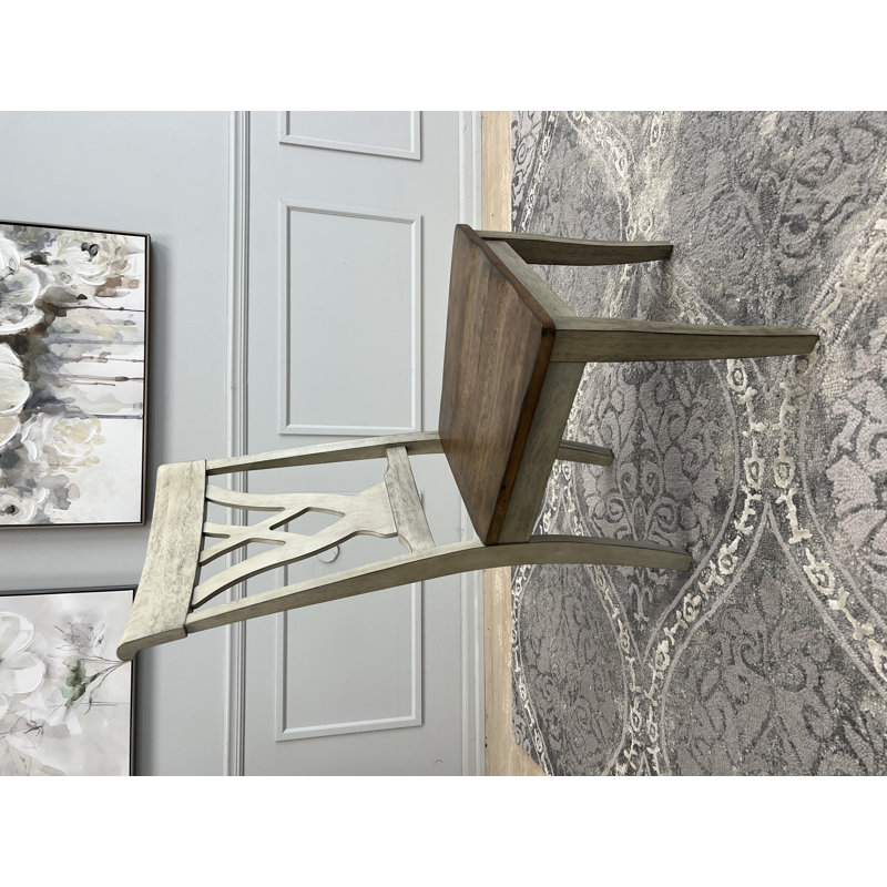 Genella 17'' H Solid Wood Side Chair